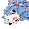 City Road Puzzle for Kids Puzzles Track Play Set Building Blocks Girls