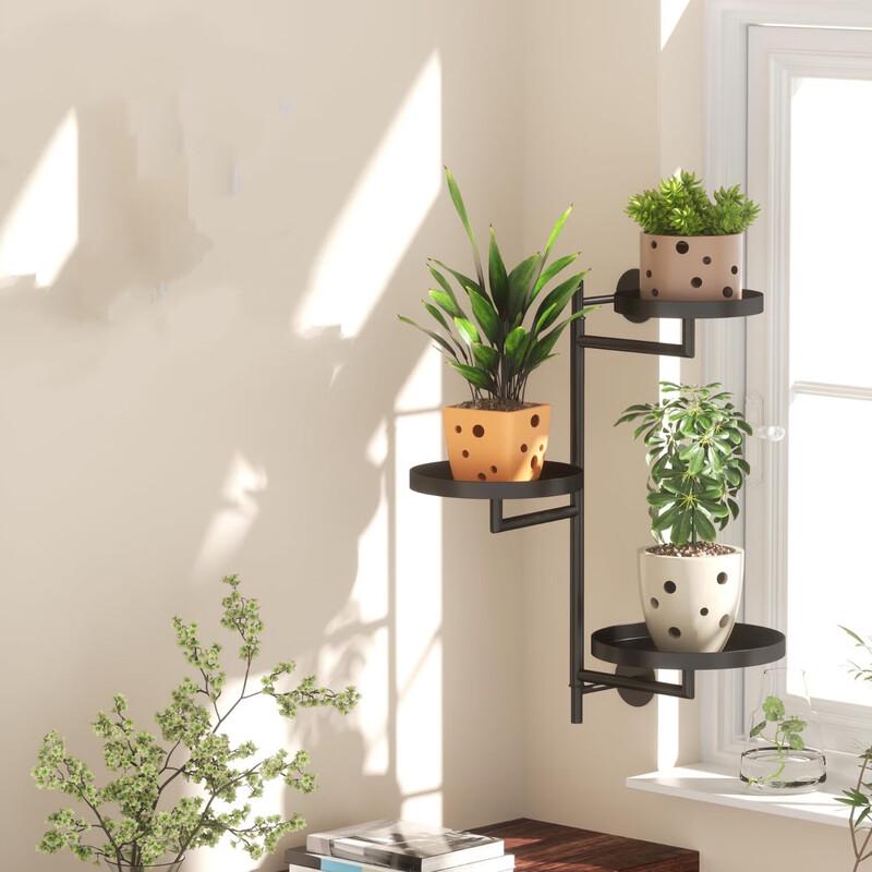 Miling Indoor Rotating Window Plant Stand