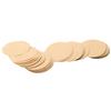 100 Pcs Coffee Filter Paper For Espresso Coffee Maker Raw Wood Pulp