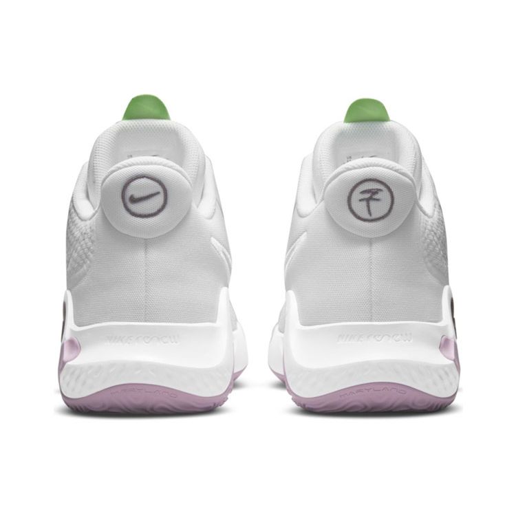 Nike KD Trey 5 IX EP Hvit Lime Lys Lilla Unisex Sneakers Summit-White Lime-Glow DJ6922-100