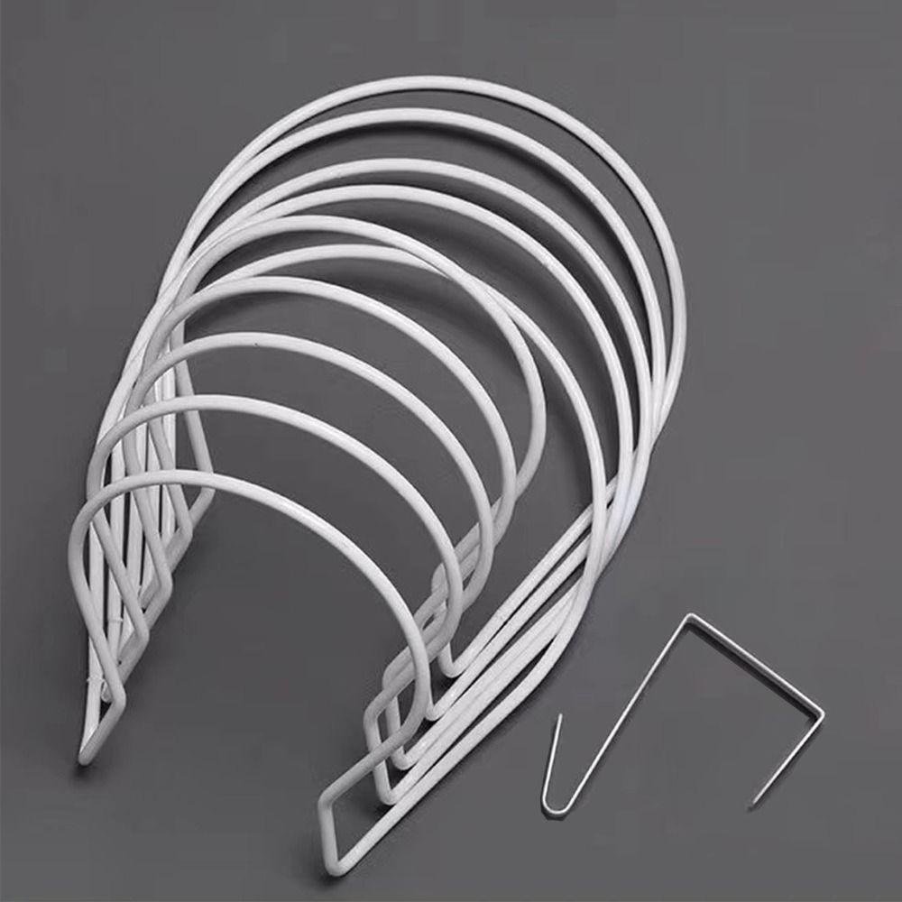 5pcs Sturdy Baseball Cap Door Hanging Rack Multi-purpose Hat Rack Creative Hat Storage Rack  Clothes