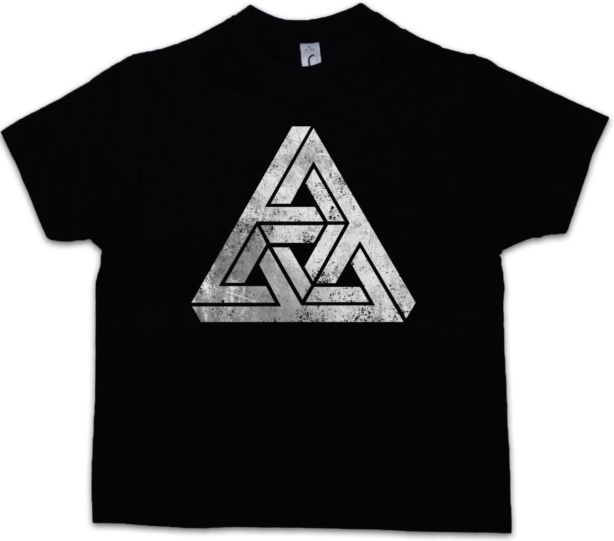 

PENROSE LOGO SIGN III Kids Boys T-Shirt Big Triangle Bang TBBT Parquet Geek- 150