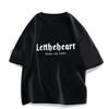 100% Cotton Summer T-shirt Trend Thin Color Breathable Casual Gothic Punk Style Harajuku Streetwear Oversize Gym Clothing