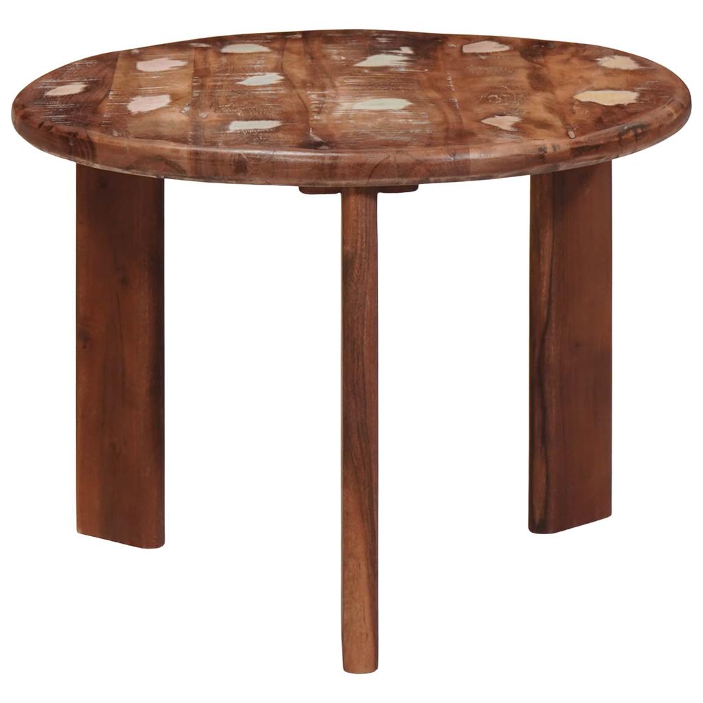 Nesting Coffee Tables Set 3 Pcs Multicolored Solid Reclaimed Wood