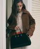 Rolarola Suede Tote Bag Black