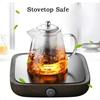 Glass Teapot with Infuser Tea Pot 32oz 43oz Tea Kettle Stovetop Safe Blooming and Loose Leaf Tea Maker Set 32oz 950ml
