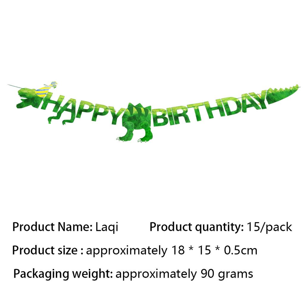 Dinosaur Party Supplies Birthday Decoration Cartoon Dinosaur Decoration Arrangement Paper Plate Paper Cup Paper Towel Tablecloth Atmosphere Props