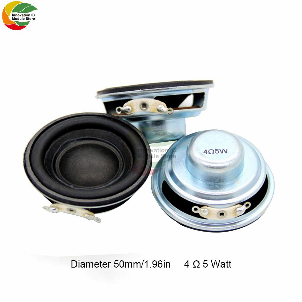 1.5" Mini Audio Portable Speaker 4 Euro 3-10W Full Frequency Speaker DIY Stereo Home Theater Subwoofer Internal Magnetic Speaker