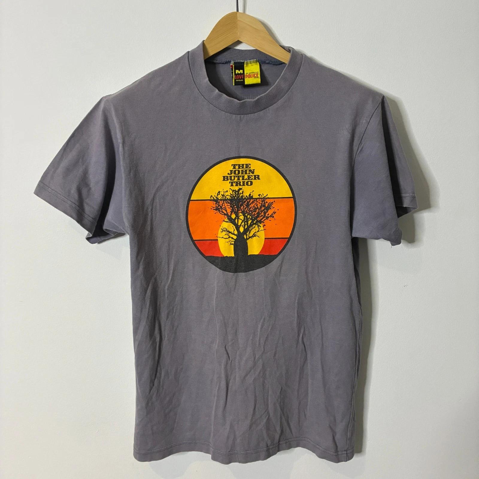 Vintage The John Butler Trio Shirt Medium Purple Band Music Tee T-Shirt L