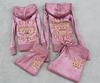 Autumn European & American Girls' Slim Fit Velvet Yoga Set - Sporty Fashion Family Outfit
