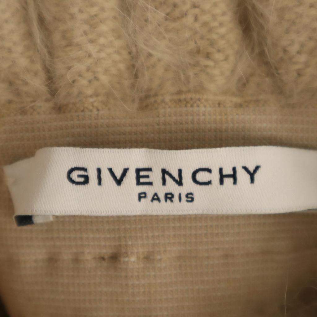 GIVENCHY Italian Angora Blend Long length skirt XS beige Women Used
