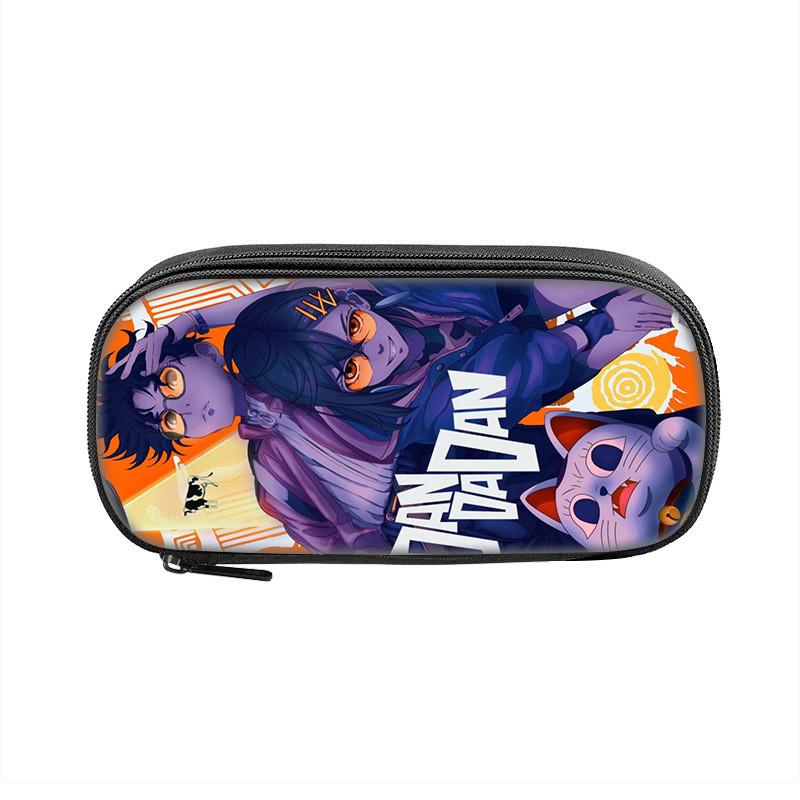 Dandadan Pencil Case With Polyester Material For Students And Kids