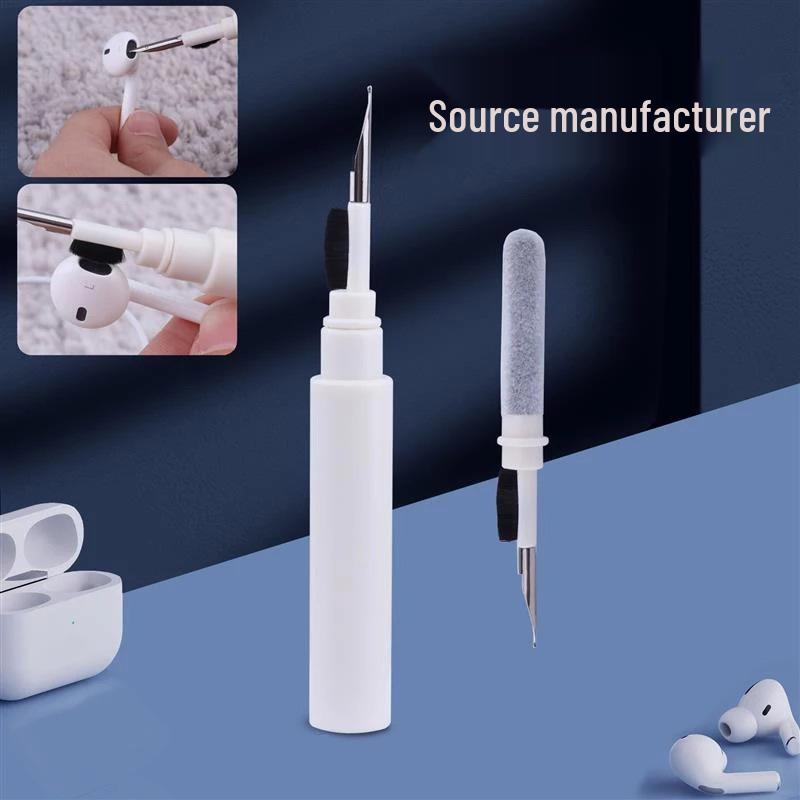Cross-border Earbud & Keyboard Cleaning Pen with Dust Removal Brush - Hot Seller