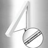 Folding Clothes Hanger Space Saving Clothes Rack Invisible Clothes Storage Hanging Rack For Laundry Room Bathroom