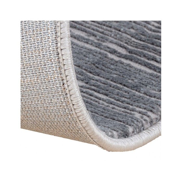 Living Room Rug - Mani Textile - LIMA 5050 - 160x230 - Grey - Modern