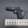 For Mini Metal Gun Model Scale 1:3 1911 Keychain Metal Model Toy Gun Game Toy Simulation Pistol Gift for Children
