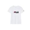 Logo Print Classic Silky Panda Crew Neck Short Sleeve T-Shirt Women T-shirts White F51W228141FWT