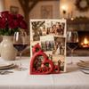 LOVE Letter Design Heart Shaped Photo Stand Plastic Mini Picture Frame Bedroom Decor