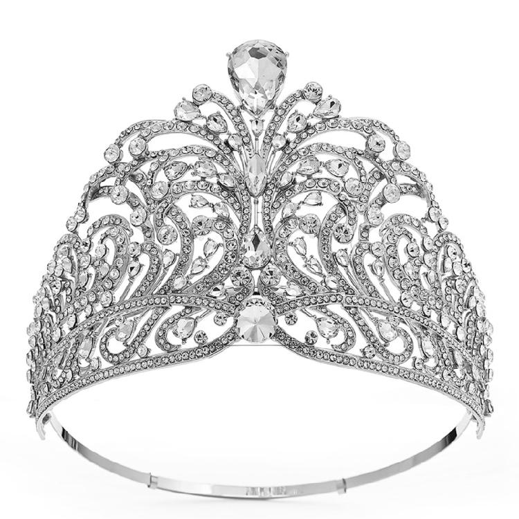 Beautifully Crafted Crown Photography Props Crown Durability Alloys Crown for Beauty Queens and Special Occasion