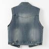 Hong Kong Style Retro Slimming Sleeveless Women's Vest - European & Korean Inspiration for Petite Spring/Autumn Wear