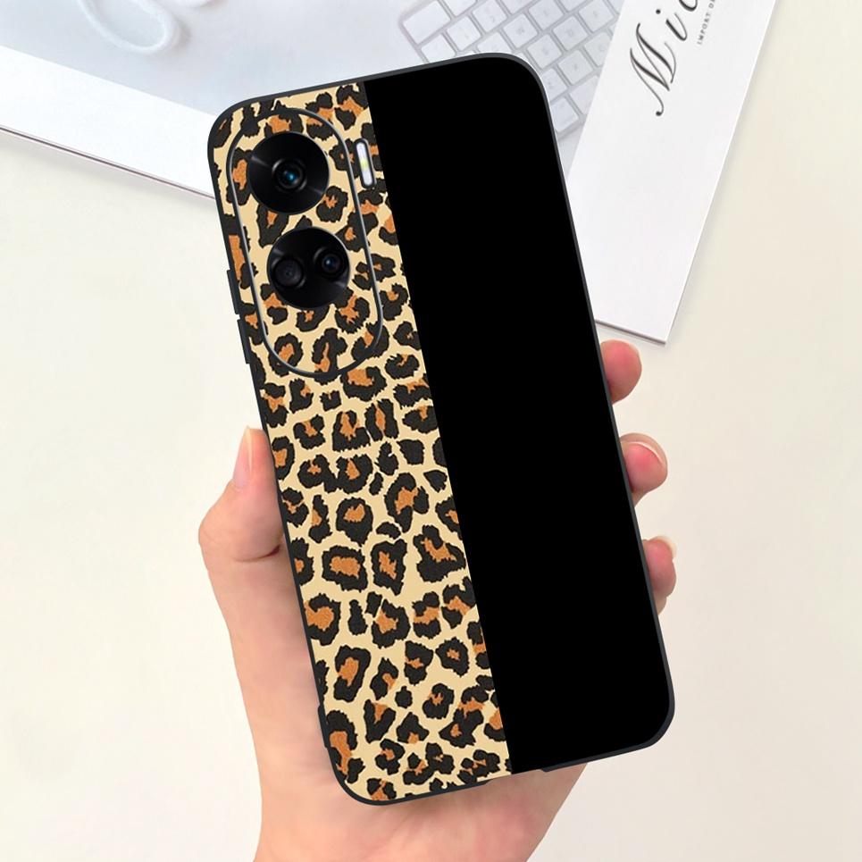 Case For Honor 90 Lite Honor X50i Cover Shockproof Back Coque Women Fashion Flower Butterfly Capas for Huawei Honor90 Lite Cover
