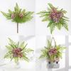 Plant Flower Succulent Cluster With Handcrafted Elements For Decor Indoor