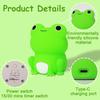 Frog Night Light Lampeez Nursing Light Silicone Night Light Timer Setting Table Lamp Bedside USB Rechargeable Safe Dimmable Birthday Gift