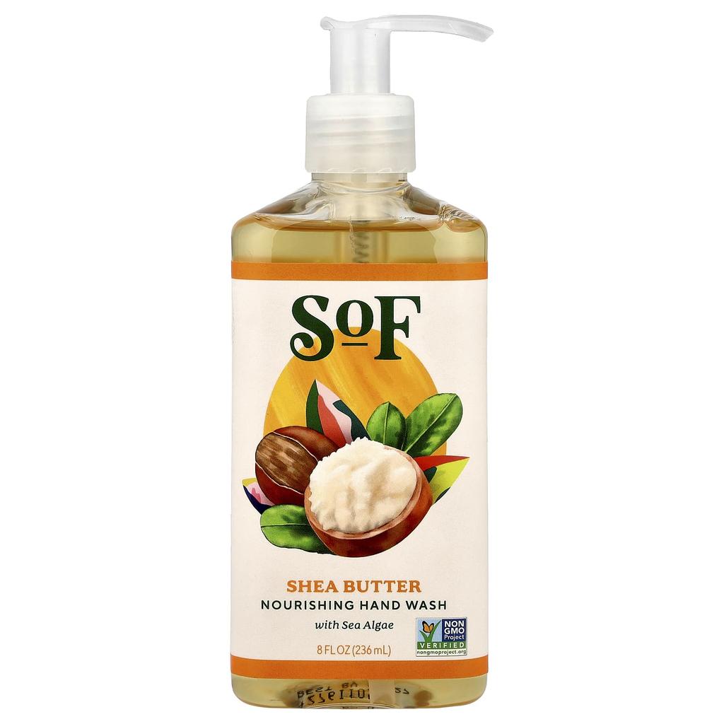 Hand Wash with Shea Butter and Soothing Aloe Vera, 8 oz (236 Ml)