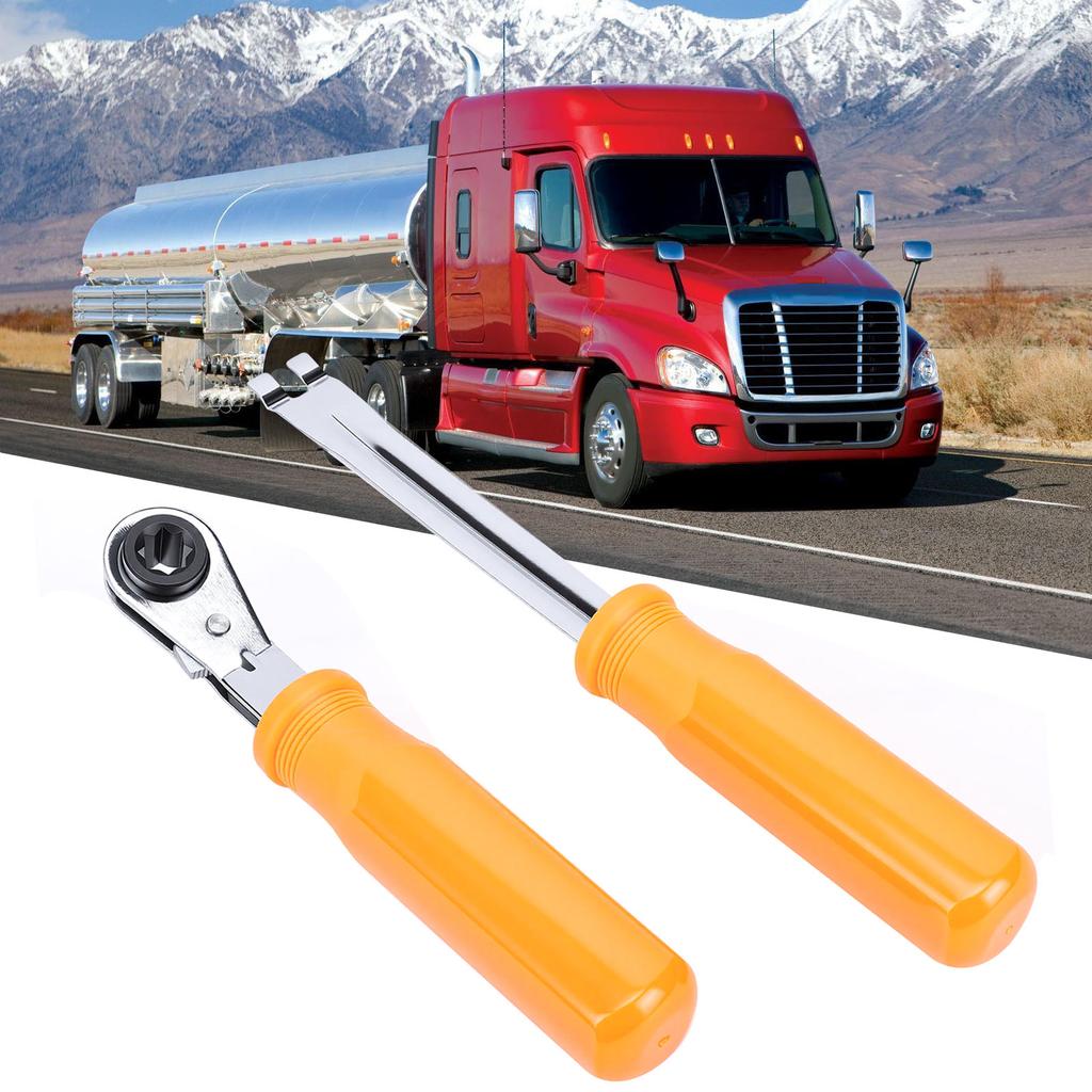 Automatic Slack Adjuster Tools 5Celsius16in Brake Adjustment Tool Ratcheting Wrench for Semi Truck Heavy Duty Truck Trailers