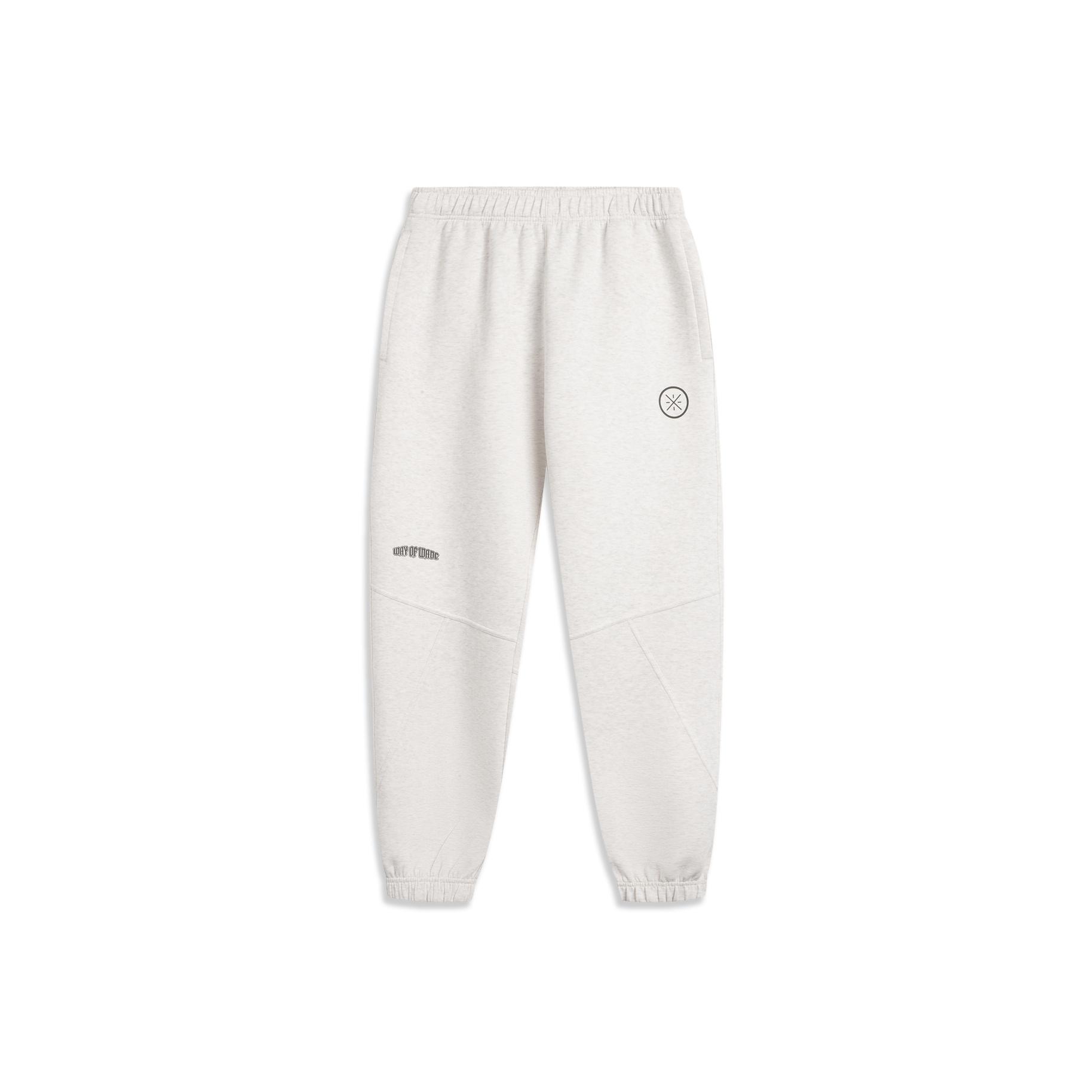 

Спортивные вязаные брюки Li Ning Wade Series свободного кроя с нашивками в виде букв и манжетами, мужские, низ AKLV681-2 M