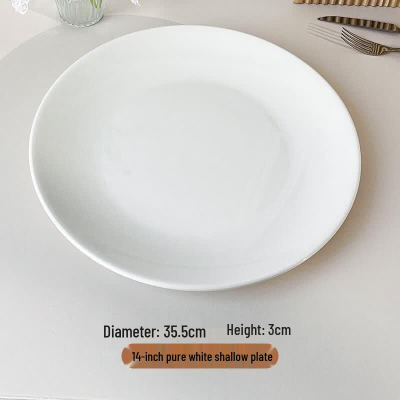 Nordic Style Ceramic Dinner Plate