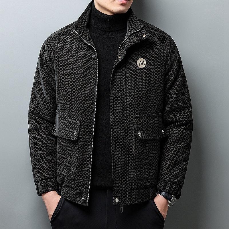 Douyin young men's autumn and winter casual light luxury trend versatile fashion jacket spring and autumn coat top