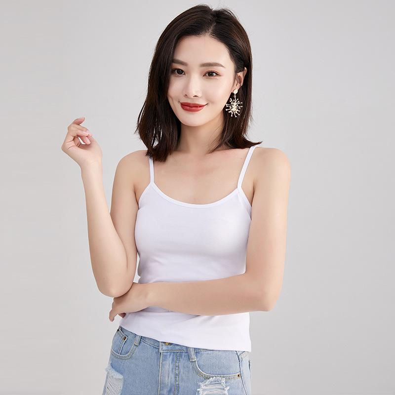 Camisole Women's Fashion Bottoming Summer Versatile Slim Short Style Beautiful Back