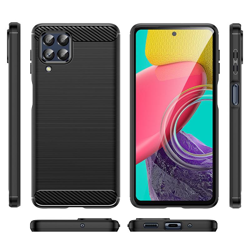 For Samsung Galaxy M53 5G Case Samsung M53 M33 Cover Shockproof Soft Silicone Bumper Samsung M53 M33 M23 M52 M62 M02 M51 M31s