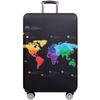 Luggage Case Thin Protective Cover Cartoon Pattern Trolley Travel Leather Box