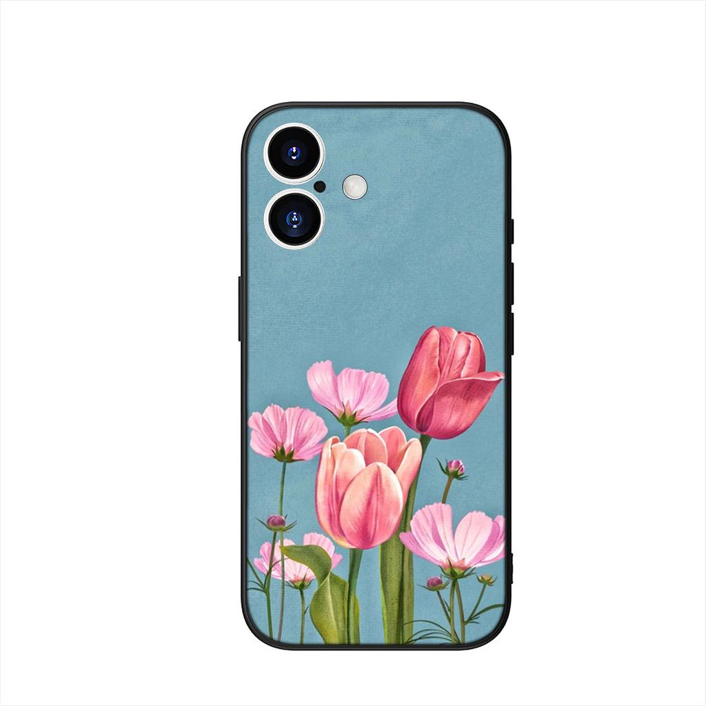 Sunflower Flower Painted Yellow Phone Case for Samsung Galaxy S25 S23 S22 S24 FE Ultra Plus A56 A05 A06 A15 A16 A57 S7 Edge