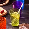 Creative Transparent Colored Plastic Cups - Drop-Proof Household Set for Tea and Business Gifts