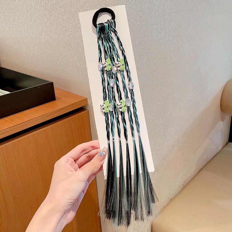 Sweet Cool Boxer Braids Wig for Kids - Ponytail Heart Braids Hair Ties & Accessories