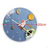 Astronaut Wall Non Ticking Decorative " Modern Analog for Bedroom Study Room