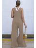 M3154 Women's Solid Color Overalls - Popular 2024 European & American Style