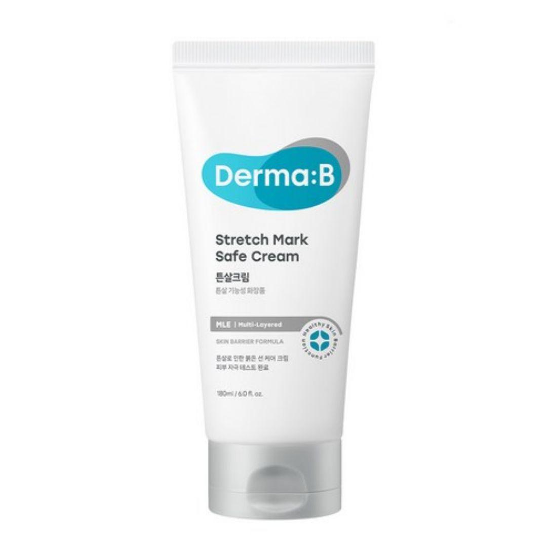 Derma:B Stretch Mark Cream Intensive Moisturizing & Skin Elasticity Care 180ml 1 Pack (180ml)