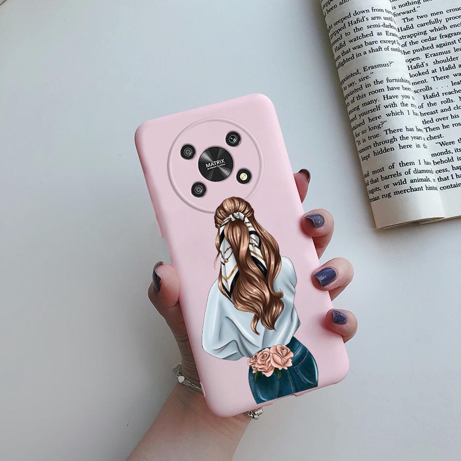 Case For Honor Magic 4 LITE X30 X9 5G Back Cover Super Mom Baby Fashion Girls Soft Phone Case Silicone Funda For Honor X30 Capa