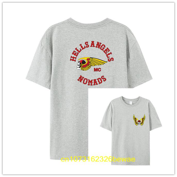 2025 Maglietta Uomo Casual Hells Angels 81 Supporto Maglietta Grafica Oversize Top Sportivi Traspirante Comodo Streetwear S 4xl