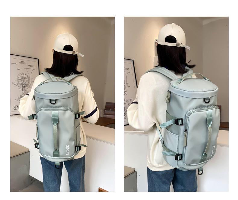 Versatile Large Capacity Gym and Travel Bag - Single Shoulder, Crossbody, or Handheld