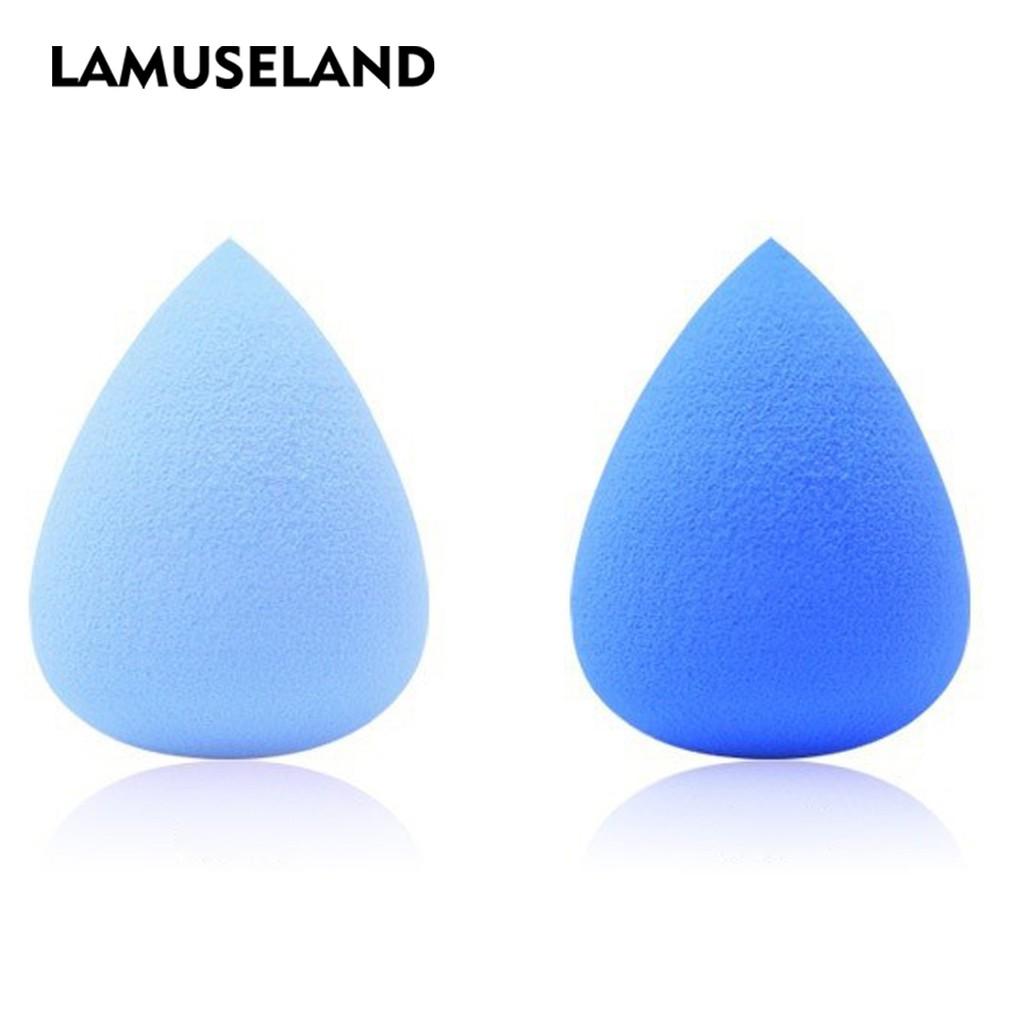 LAMUSELAND Powder Puff Foundation Liquid Droplet Gąbka do twarzy Lekki makijaż Ciężkie narzędzie #LA829