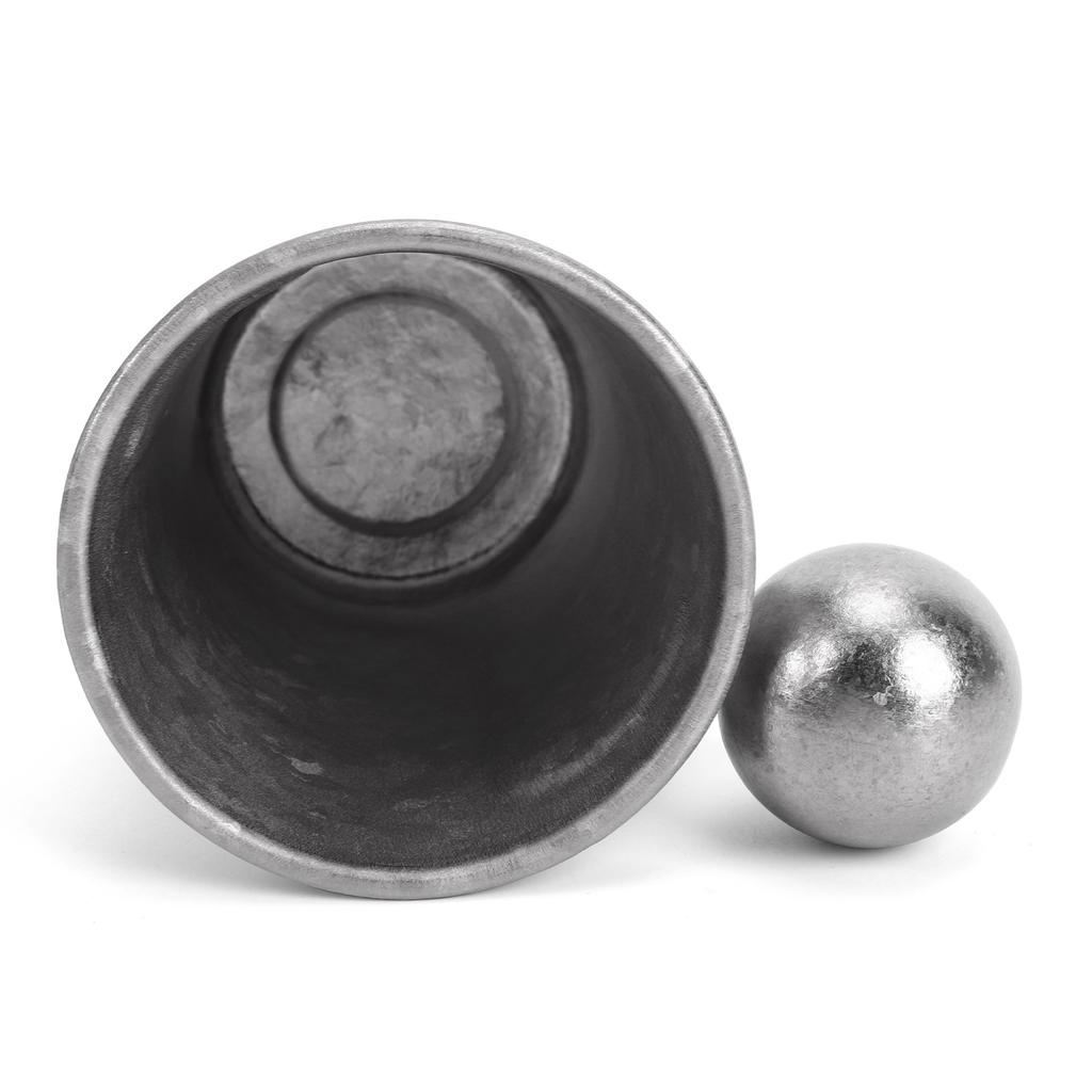 Ti Ice Balls Whiskey Stones Reusable Ti Ice for Camping Fast Freeze Chilled Drinks Ice Flower Style Cup