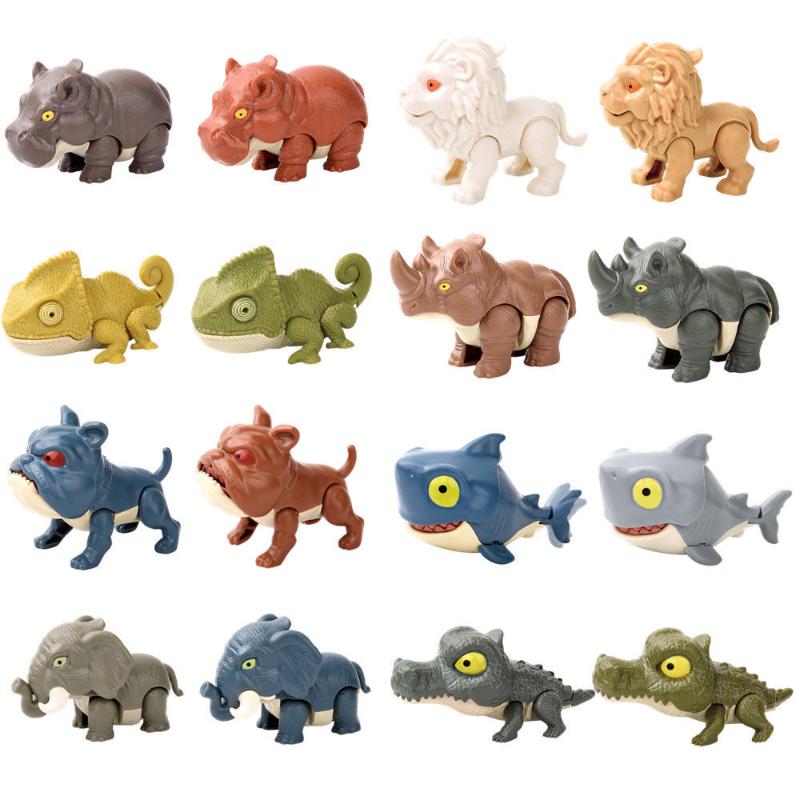 Prstový dinosaurus Montessori hračky pro děti Pohyblivé klouby Model dinosaura Jurský Hračka pro děti Senzorické Raně vzdělávací hračky Dárek