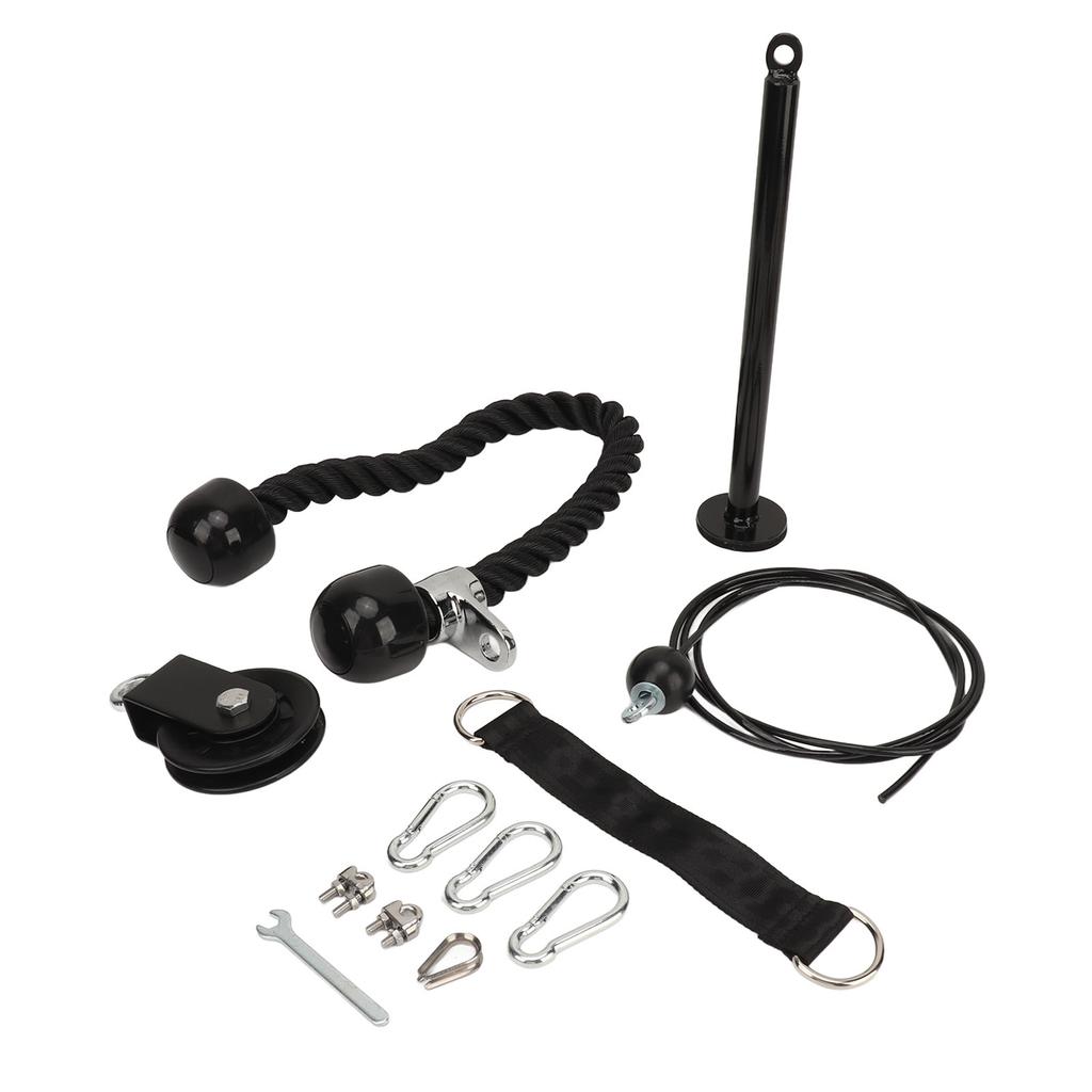 Weight Cable Pulley System DIY Weight Pulley System Workout Pulley System Home Gym Fitness