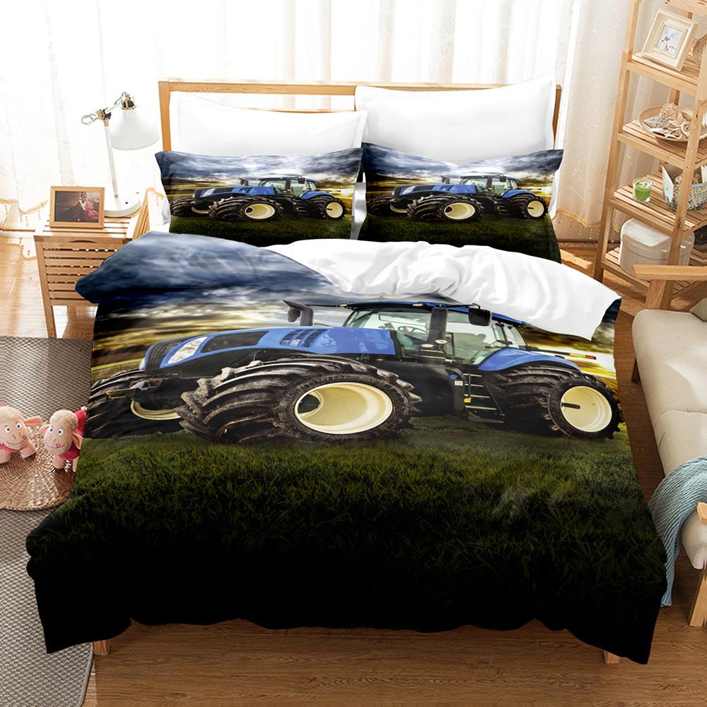 Fashion Technology Printing, 3D Digital Printing, Bedding, Duvet Covers, Pillowcases, Three-piece Sets