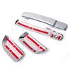 2005-2012 For Nissan Pathfinder R51 Chrome Front + Tailgate Door Handle Cover